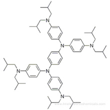 1,4-Benzenediamine,N,N,N',N'-tetrakis[4-[bis(2-methylpropyl)amino]phenyl]- CAS 485831-34-3